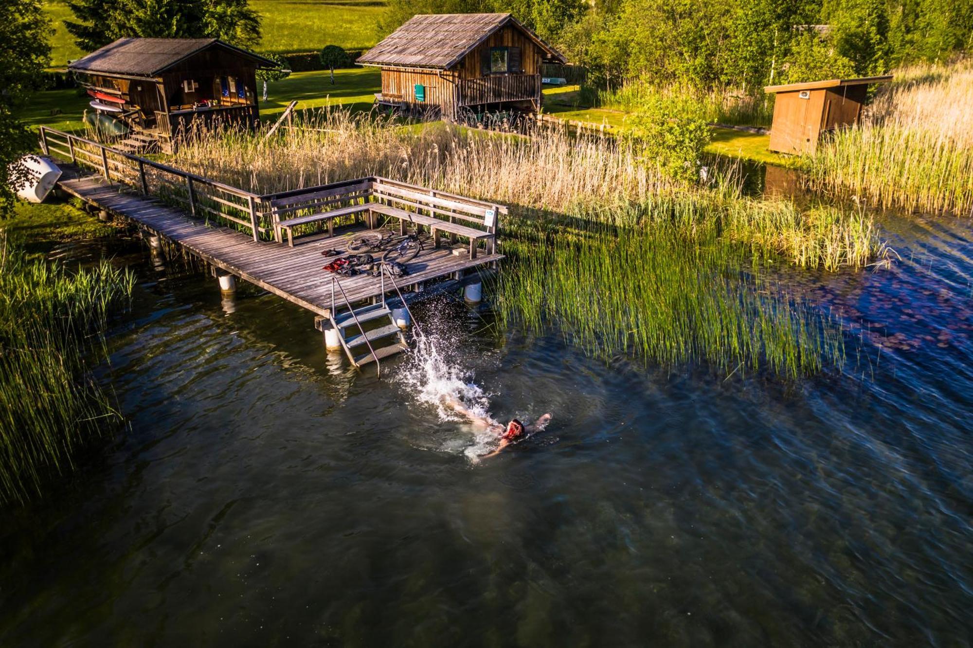 Arlbergerhof Vital Weissensee Exterior foto